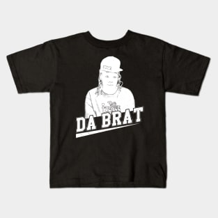 Da Brat // white retro Kids T-Shirt